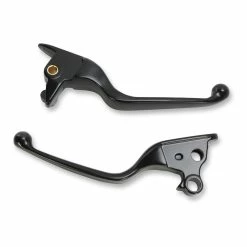 Drag Specialties Matte Black Wide Blade Lever Set