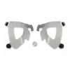 Memphis Shades Gauntlet Fairing Polished Mounting Plates Only