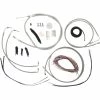 LA Choppers Stainless Complete Cable/Line/Wiring Handlebar Kit For 12″-14″ Bars On Models With ABS