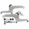 Memphis Shades Polished Sportshield Trigger Lock Complete Mount Kit