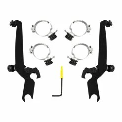 Memphis Shades Black Sportshield Trigger Lock Complete Mount Kit