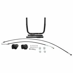 Klock Werks 1-1/4" Black 13" Klip Hanger Handlebar