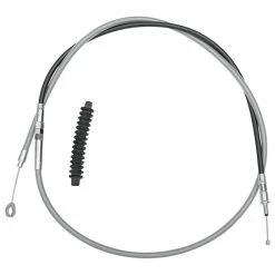 Drag Specialties High Efficiency Braided Stainless Steel Clutch Cable