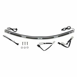 Custom Dynamics Standard Dynamic LED Chrome Fairing Windshield Trim