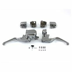 V-Twin Manufacturing Handlebar Control Kit Chrome