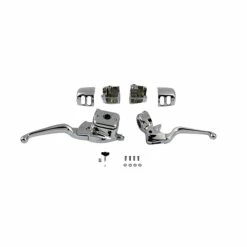 V-Twin Manufacturing Handlebar Control Kit Chrome