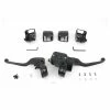 V-Twin Manufacturing Handlebar Control Kit Black