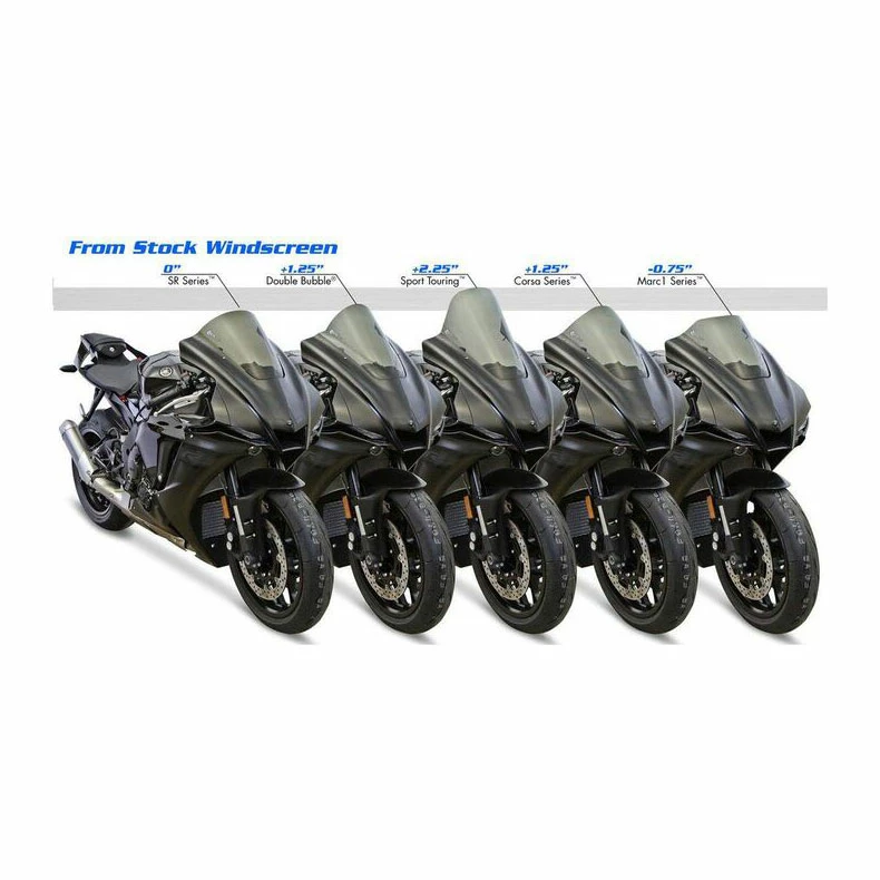 Zero Gravity Double Bubble Windscreens - Image 2