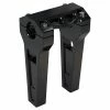 LA Choppers Black 1-1/4" Billet Performance Risers 6" Straight