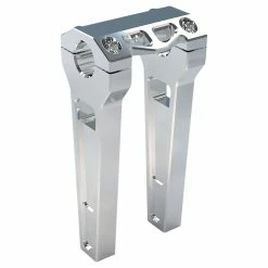 LA Choppers Raw 1-1/4" Billet Performance Risers 8" Straight