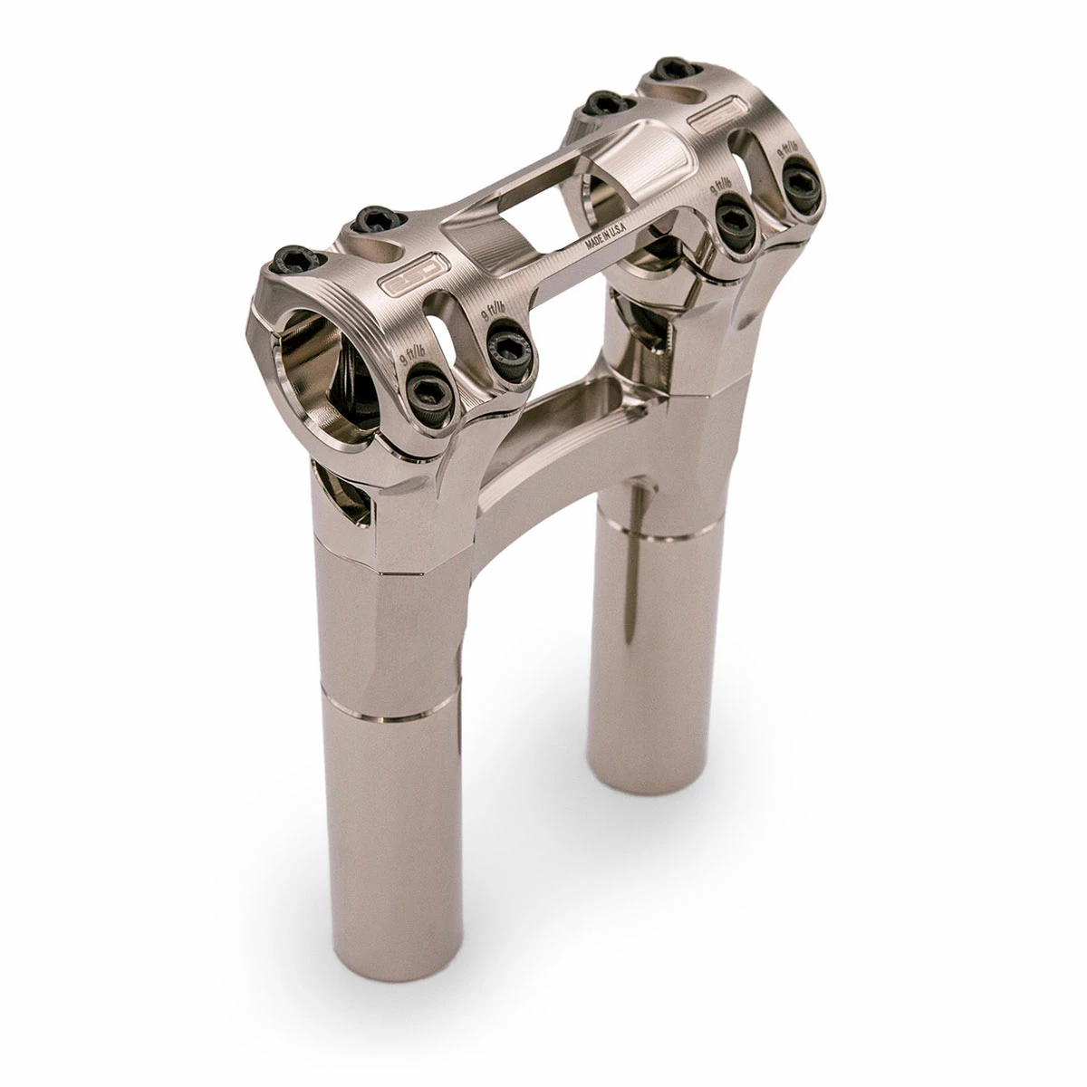 Roland Sands Design Nickel Sector Straight One Piece Riser