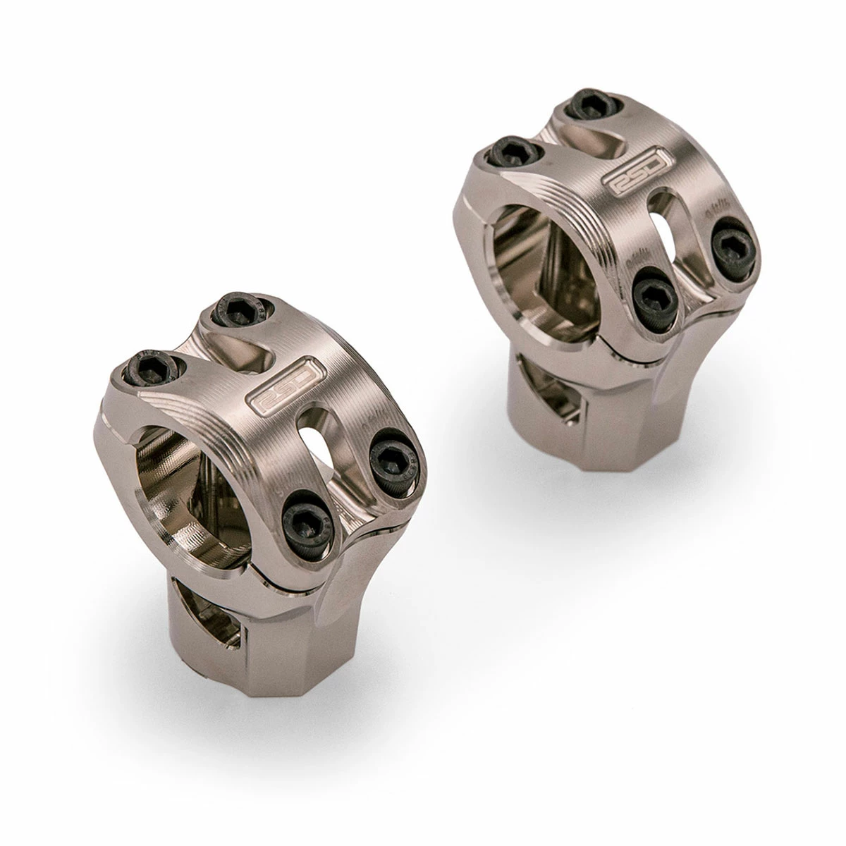 Roland Sands Design Nickel Sector Straight Two-Piece Riser