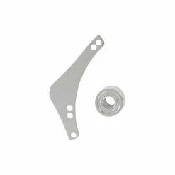 Arlen Ness Inverted Breather Cover Plate Left Side Chrome