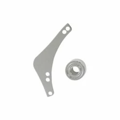 Arlen Ness Inverted Breather Cover Plate Left Side Chrome