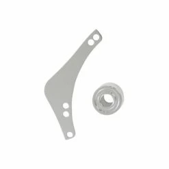 Arlen Ness Inverted Breather Cover Plate Left Side Chrome