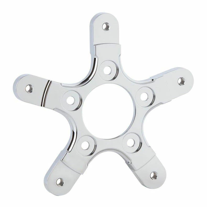 Arlen Ness Rotor Adapter Kit Chrome