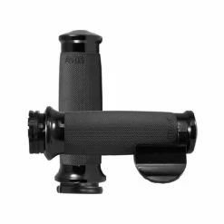 Avon Grips Custom Contour Smooth Black Grips With Throttle Assist