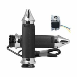 Avon Grips Air Cushion Spiked Heated Chrome Grips