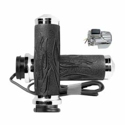 Avon Grips Flame Heated Grips Chrome