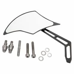 Pro-One Weekend Warrior Stem With Large Flame Head Black Mirrors