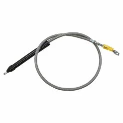 LA Choppers Quick Detach Clutch Cable 12"-14" Apes Stainless Steel