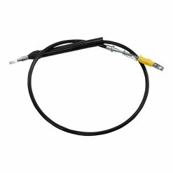 LA Choppers Quick Detach Clutch Cable 12"-14" Apes Black Vinyl