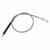 LA Choppers Quick Detach Clutch Cable 18"-20" Apes Stainless Steel