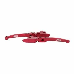 FLO MX Style Adjustable Lever Set Red