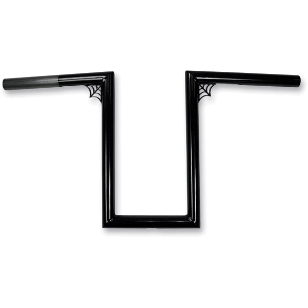 LA Choppers 1" Black Narrow Z Web Handlebar