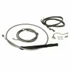 Burly Brand Handlebar Cable Installation Kit Black Vinyl 15"