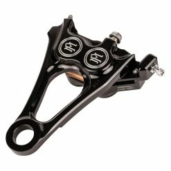 Performance Machine Integrated Four-Piston Rear Caliper Contrast Cut