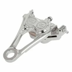 Performance Machine Integrated Four-Piston Rear Caliper Chrome