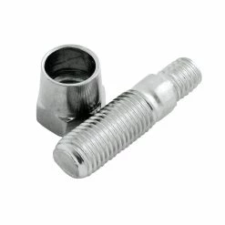 Highsider Perch Mount Mirror Adapter M10 To 5/16" Chrome