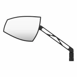 Highsider Wave Perch Mount Mirrors Black