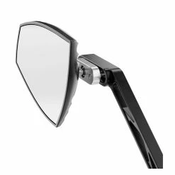 Highsider Wave Perch Mount Mirrors Silver