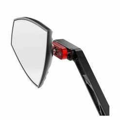 Highsider Wave Perch Mount Mirrors Red
