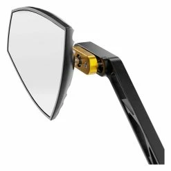 Highsider Wave Perch Mount Mirrors Gold