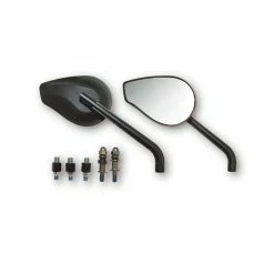 Highsider Phoenix Perch Mount Mirrors Black