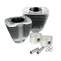S&S Cycle 3-1/2" Bore Natural Cylinder And Piston Kit