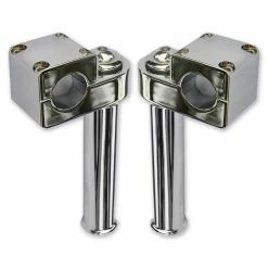 Wild 1 Chrome Pullback Risers For 1-1/4" Handlebars