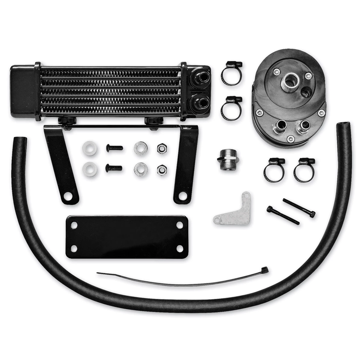 Jagg Horizontal Low-Mount Oil Cooler Kit