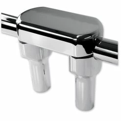 LA Choppers Chrome 4″ Riser Kit For 1″ Handlebar