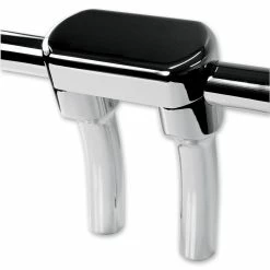 LA Choppers Chrome 5-1/2″ Riser Kit For 1-1/4″ Handlebar
