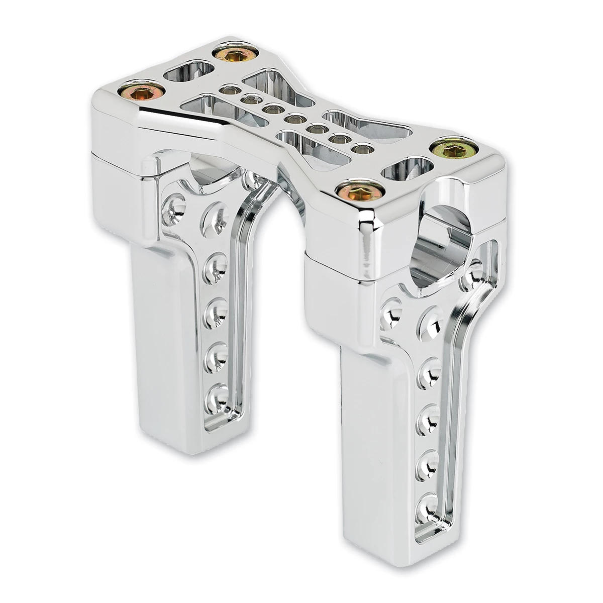 Joker Machine 4" Chrome Bridge Handlebar Clamp