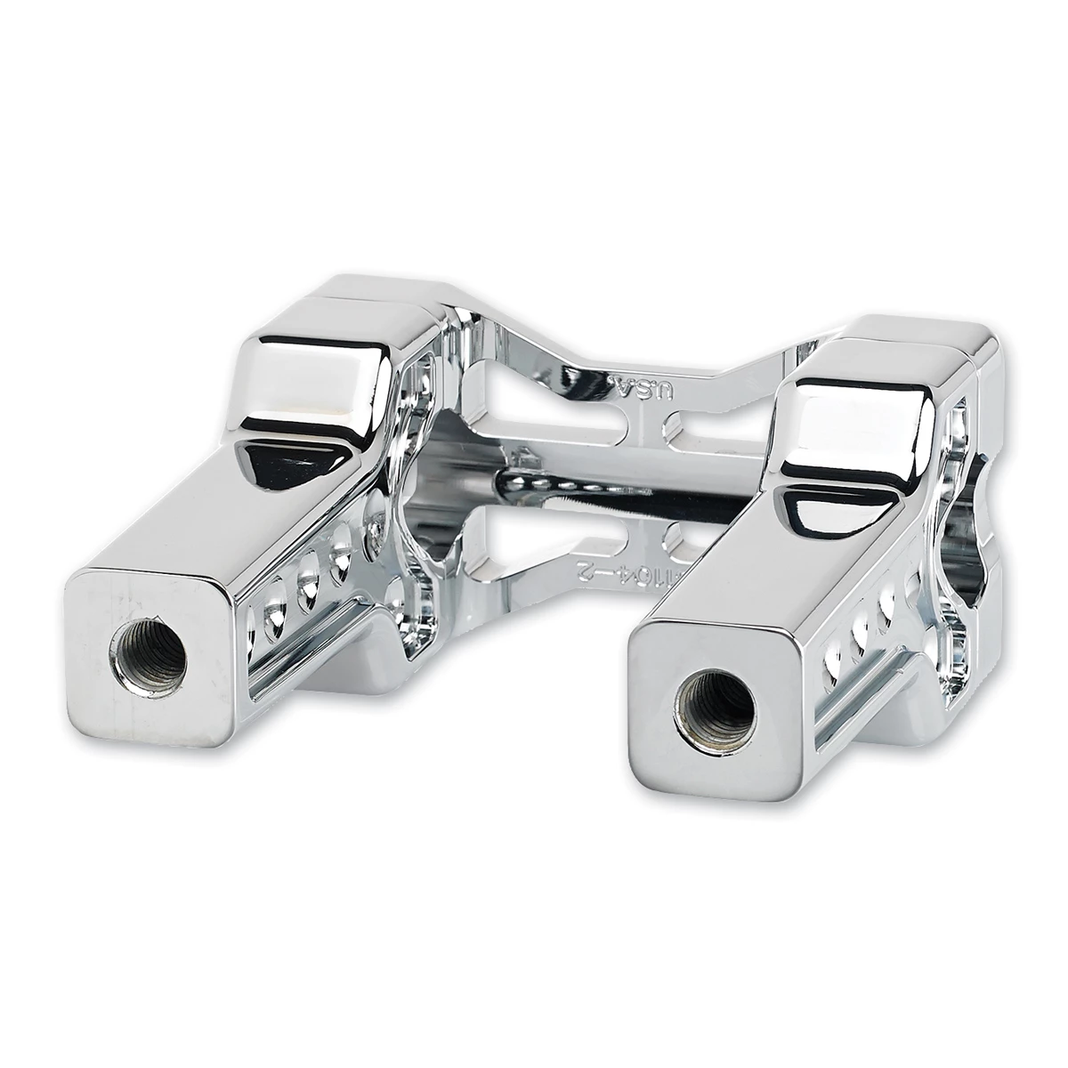 Joker Machine 4" Chrome Bridge Handlebar Clamp - Image 3