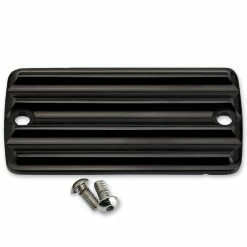 Joker Machine Black Finned Front Master Cylinder Cover