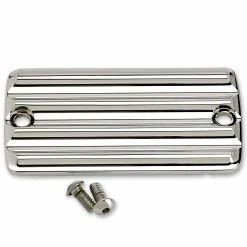 Joker Machine Chrome Finned Front Master Cylinder Cover