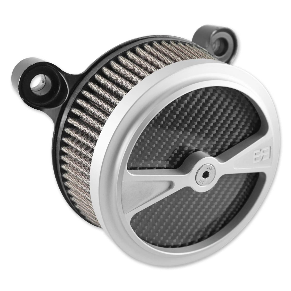 Brass Balls Cycles F1 Air Cleaner Cover For S&S Stealth Air Cleaners Clear - Image 2