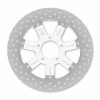 Roland Sands Design Del Mar Chrome Two-Piece Front Brake Rotor, 11.5"