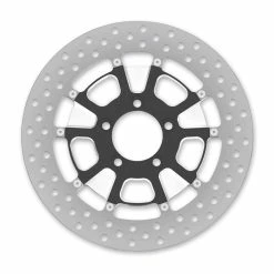Roland Sands Design Raid Machine Ops Two-Piece Front Brake Rotor, 11.8"